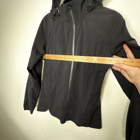 RARE Lululemon Black 2017 Whistler Ambassador Summit Jacket Front Zip Hooded 4 - Picture 5 of 14